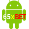 Aplicativo 65xbet para Android
