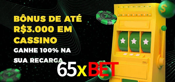 65xbet melhor bônus de depósito
